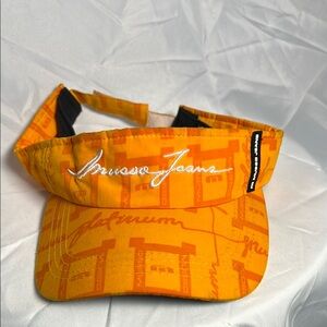 Musso Jeans Orange Visor - One Size